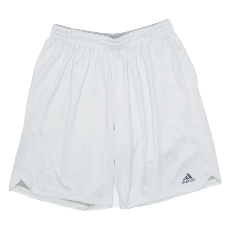 ADIDAS Mens Sports Shorts Silver Relaxed L W30