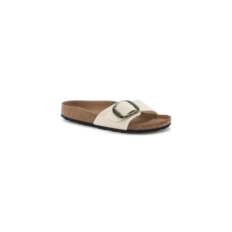 Madrid Big Buckle Rivet Logo Textile Sandals Narrow