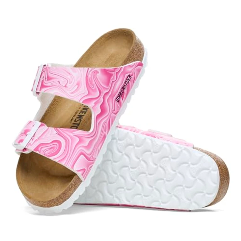 Unisex Arizona BS Birko Flor Marblerwirl Fuchsia Tulip