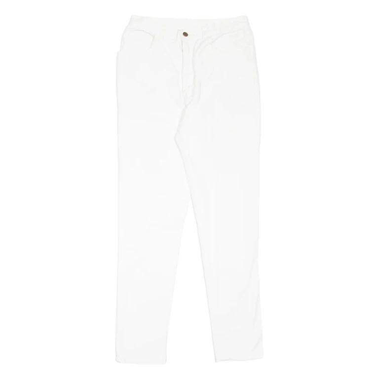 KAKTUS Womens Jeans White Slim Skinny W26 L30