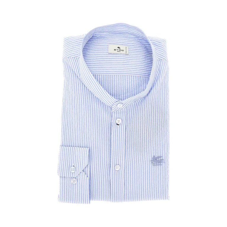 ETRO Cotton shirt with striped motif Man S