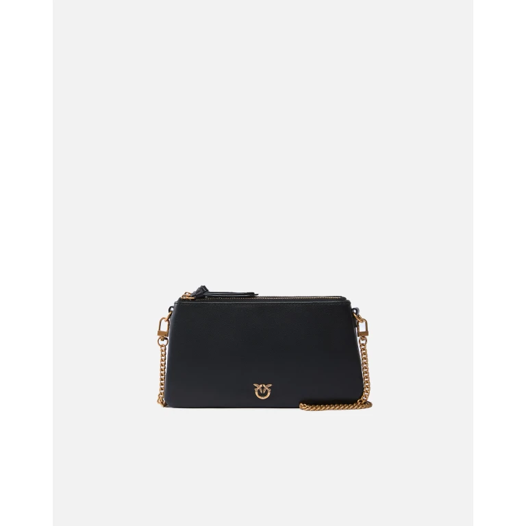 Pinko Mini Double Bag Borsa a spalla in pelle