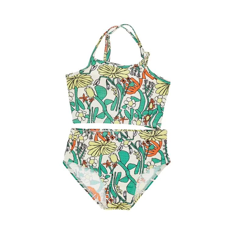 BOBO CHOSES Color Herbalist two-piece swimsuit Kids 2/3