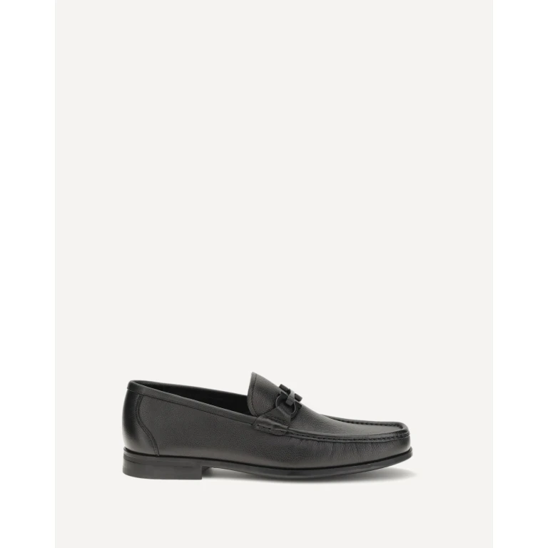 Mocasines Ferragamo con hebilla Gancini para hombre (talla 11)