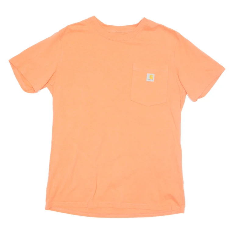 CARHARTT Loose Fit Womens T-Shirt Pink M