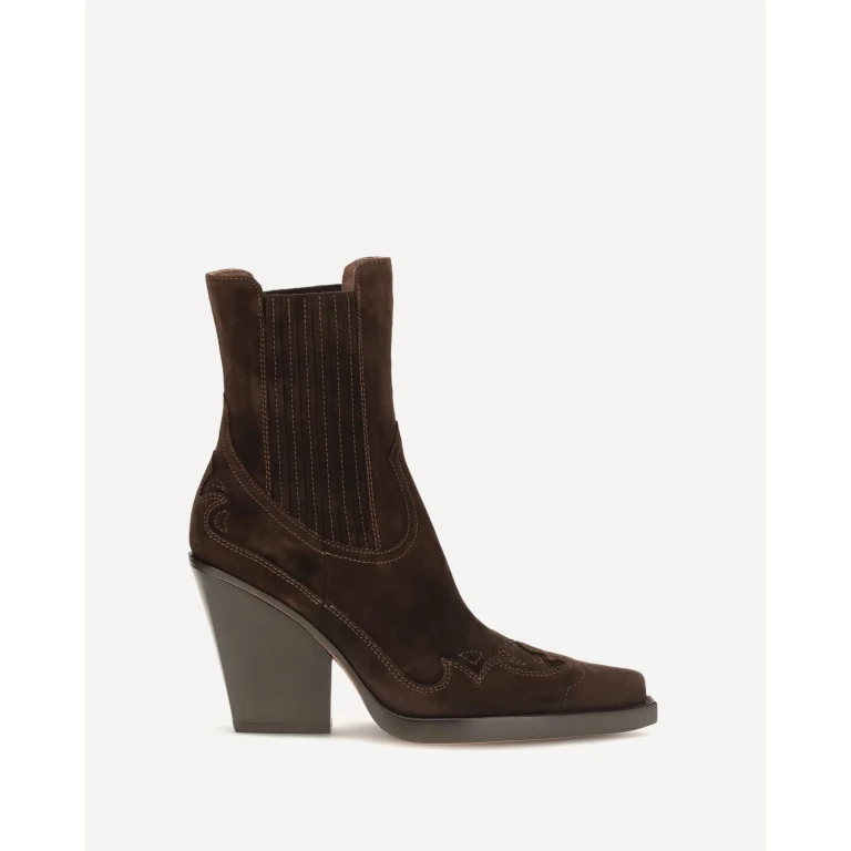 Dallas embroidered Ankle Boots Female 37