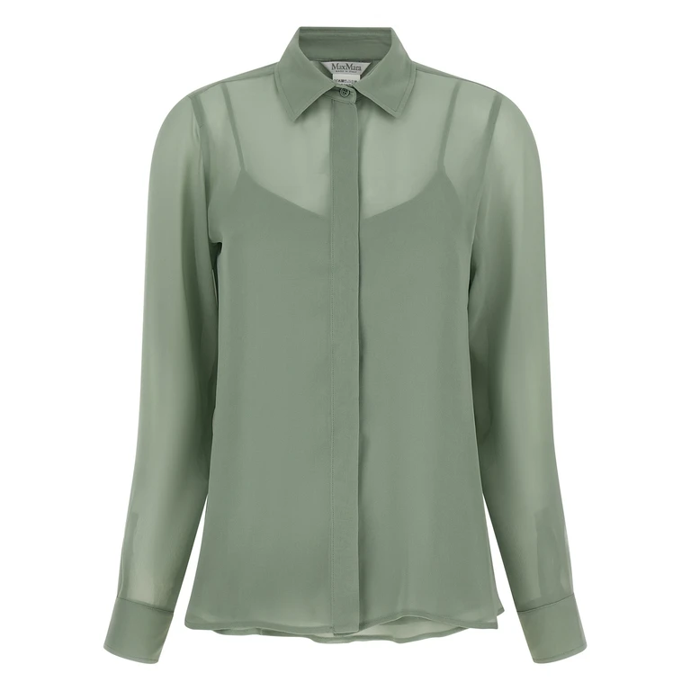 Max Mara Bicolor Silk Blouse - Women