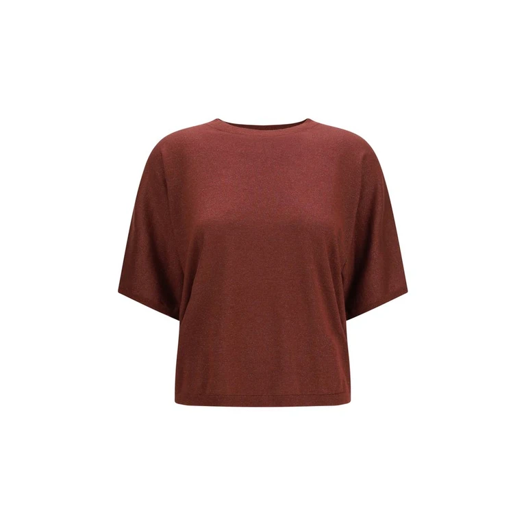 Brunello Cucinelli Bordeaux Cashmere Sweatshirt Clothing - Women