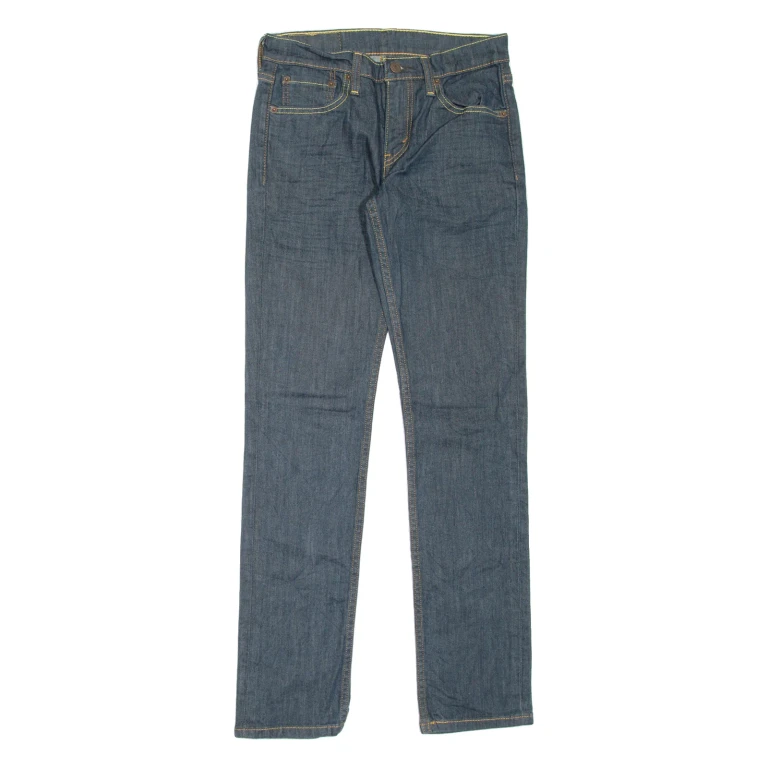 LEVI'S 511 Jeans Mens Blue Slim Straight W28 L32
