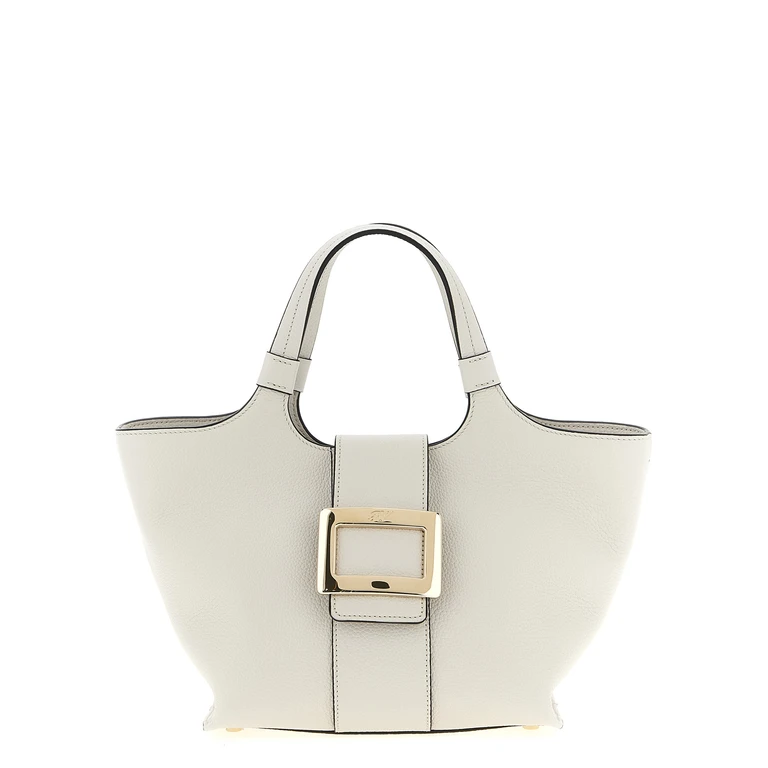 Roger Vivier Gray Calfskin Tote Bag - Women