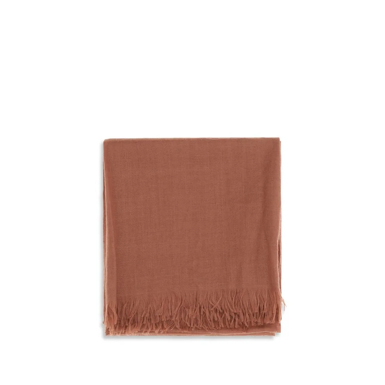 Brunello Cucinelli Orange Cashmere Foulard Accessory - Women