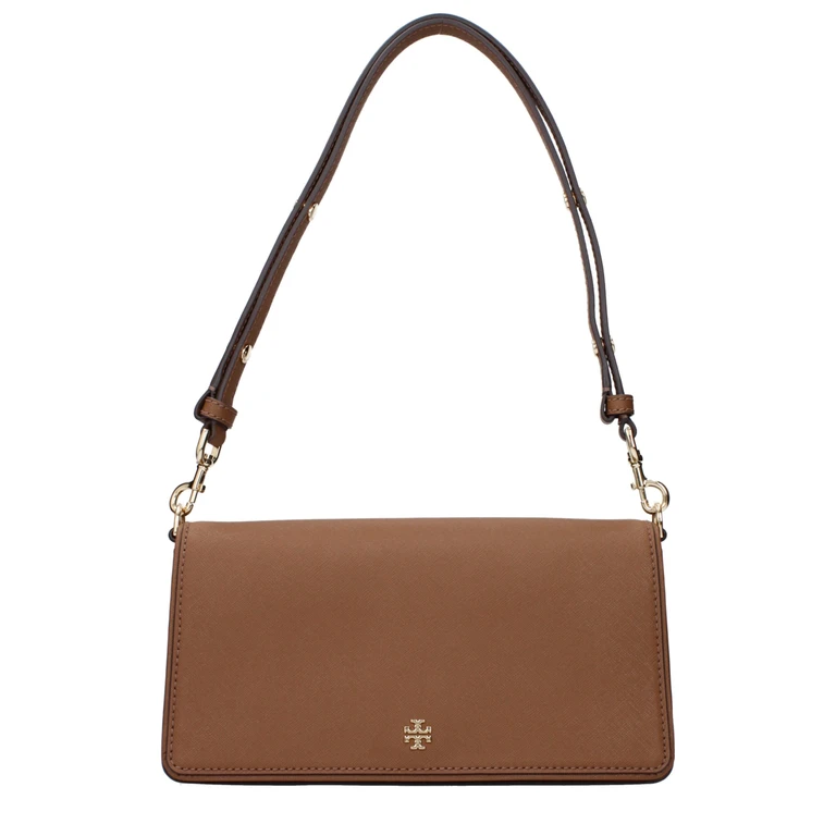 Tory Burch Brown Leather Shoulder Bag - Women