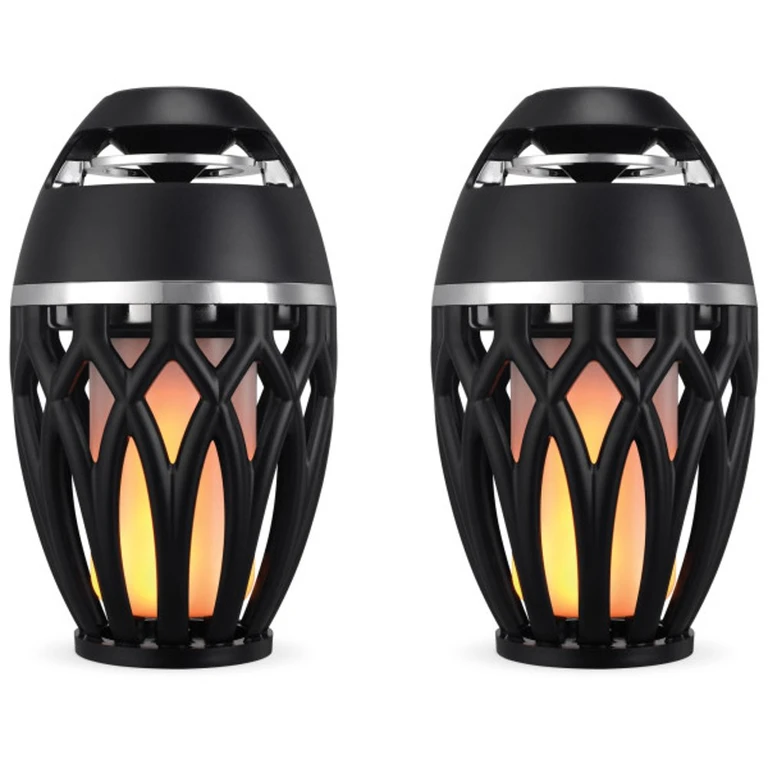 i Live Tiki+ Bluetooth Speaker with LED Flame