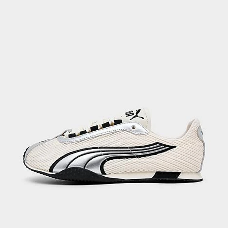 Women's Puma H-Street OG Casual Shoes in Frosted Ivory/PUMA Silver Size: 5.5