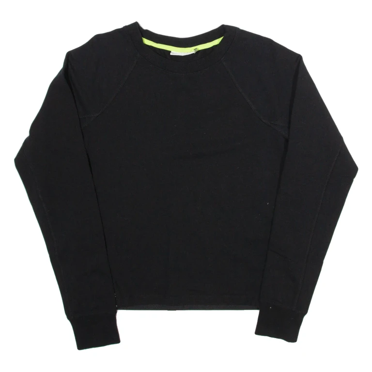 DKNY Womens Sweatshirt Black XS
