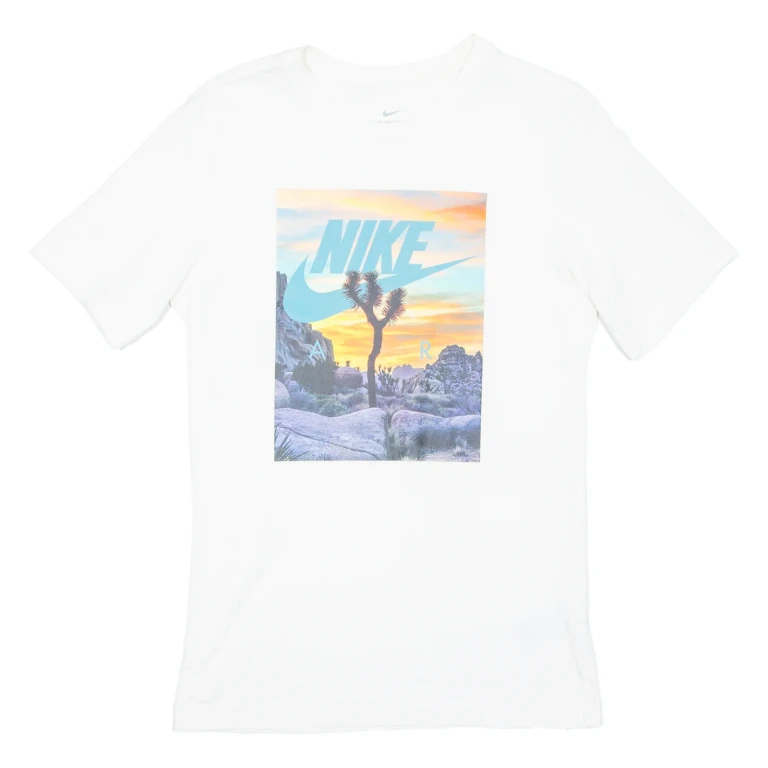 NIKE Mens T-Shirt White S