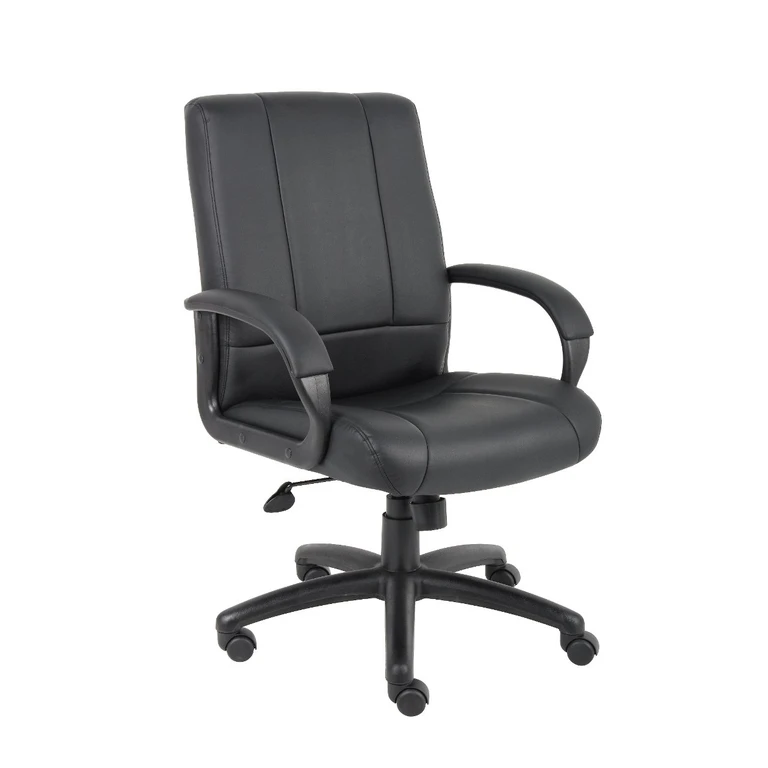 Boss Classic Black Mid Back Office Chair