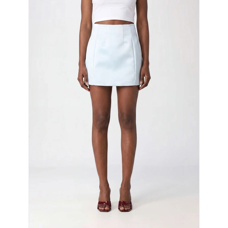 High-Waisted Slim Fit Crêpe Pencil Mini Skirt Retrorfete (RR261231316SEYCHELLES)