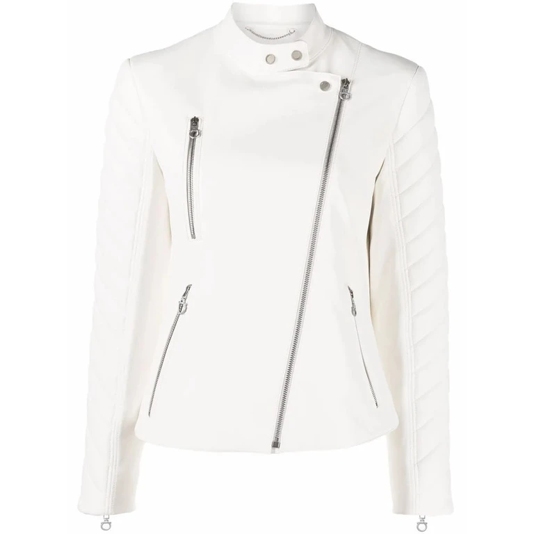 Ferragamo Biker Leather Jacket