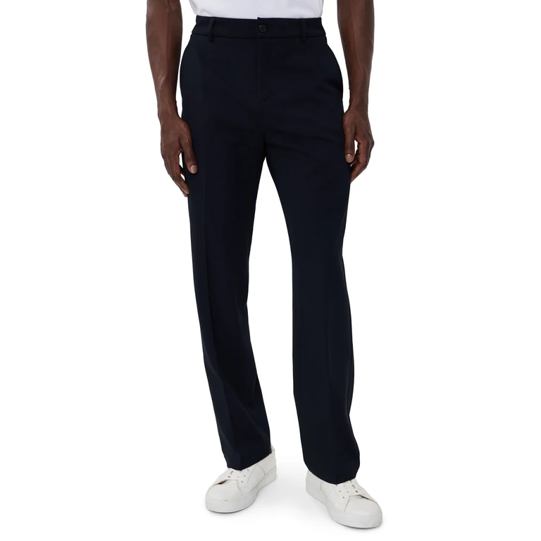 Como Solid Slack Pants Dark Navy 32