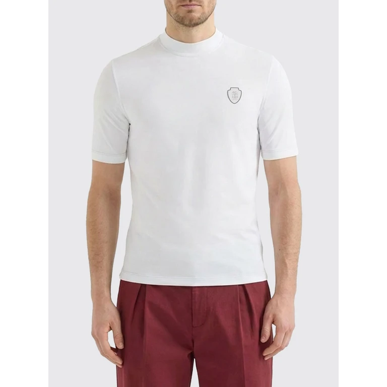 BRUNELLO CUCINELLI T-Shirt Men color White (MW8641310FC159)
