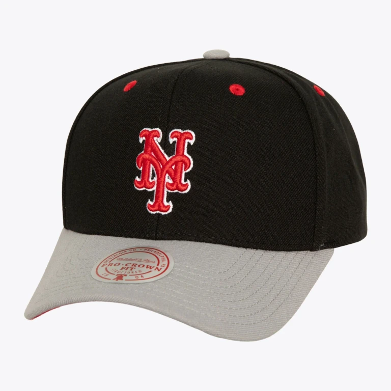 Men's MLB Bred Pro Snapback Mets Snapback Caps