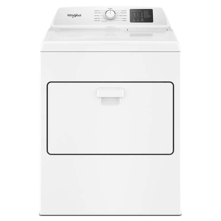 Electric Dryer with Auto Sensing - Vented Top Load Matching in White 7.0 cu. ft. WED4107SW