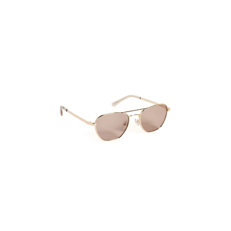 The Chloe Sunglasses Gold One Size
