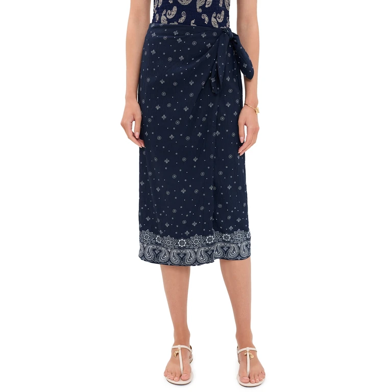 Madewell Madewell x Shopbop Benny Skirt Bandana Mix White XXS