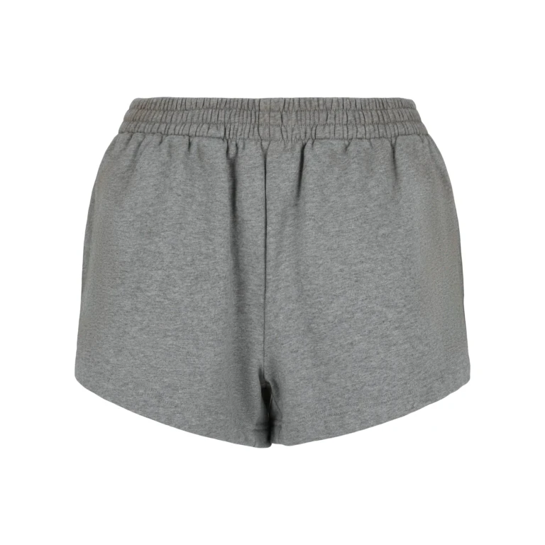 Distressed Cotton Running Shorts
