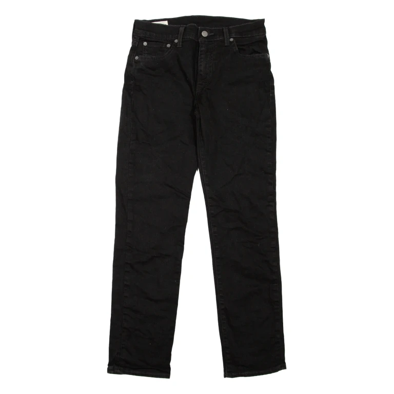 LEVI'S 511 BIG E Jeans Mens Black Slim Straight W29 L30