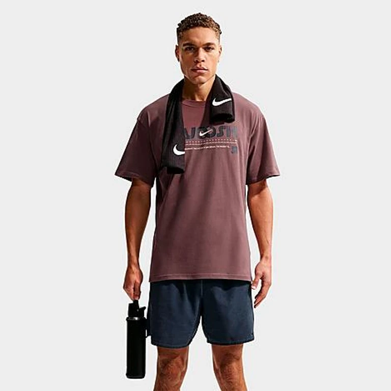 Nike Men's Train Infinity Training T-Shirt in Tattoo Size: Small