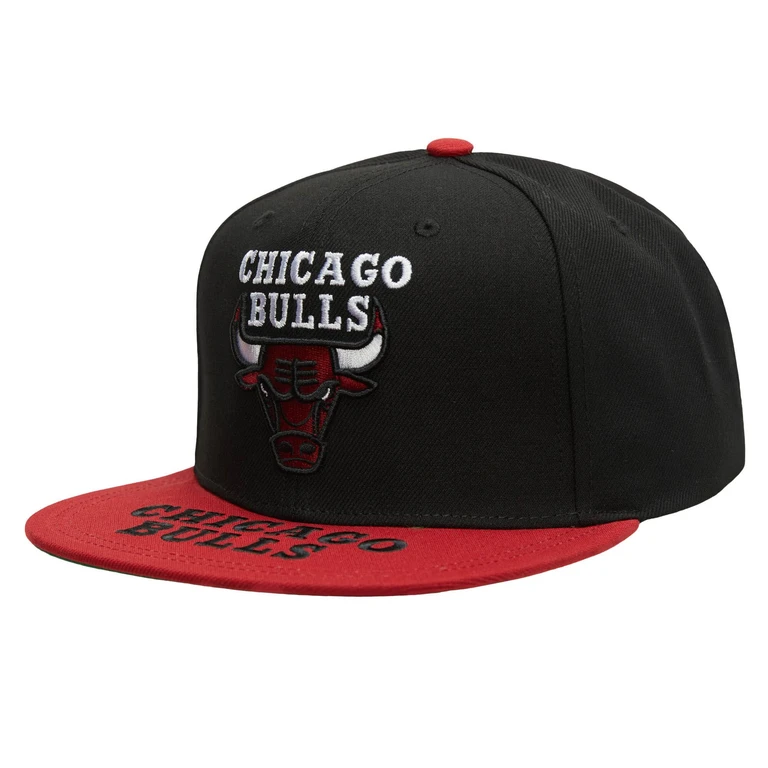 Men's NBA Chicago Bulls Logo Bill Snapback