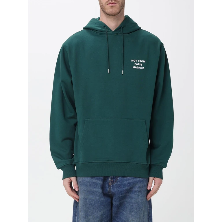 DRÔLE DE MONSIEUR Sweatshirt Men color Green (HO162CO127DGN)