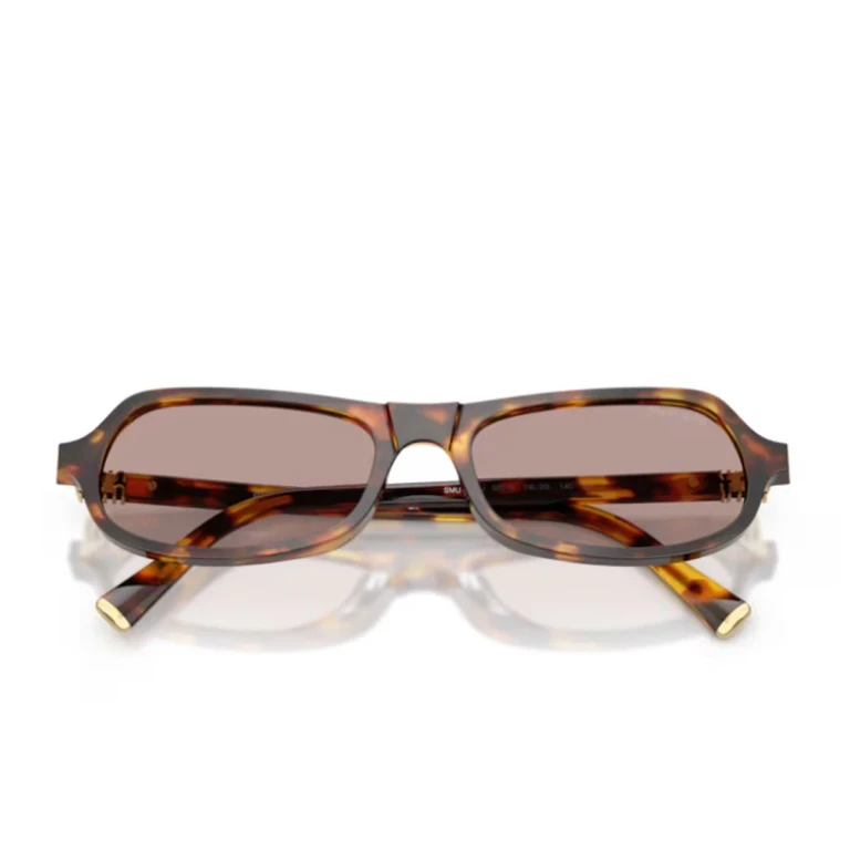 Miu Miu Miu B10su Regard Marrone Acetato Occhiali Da Sole