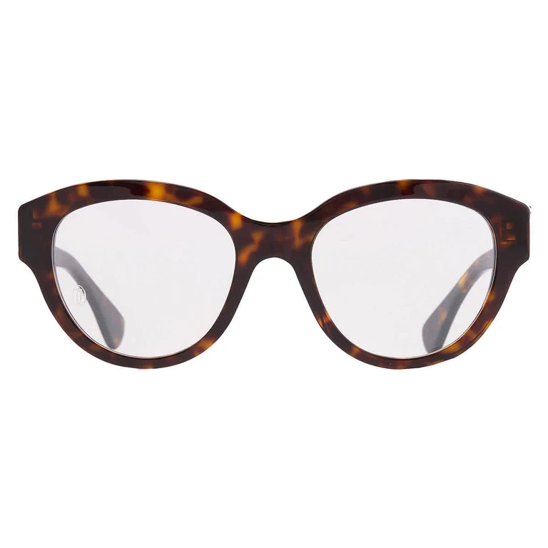 Cartier Panthere de Cartier Demo Oval Ladies Eyeglasses CT0567O 002 51
