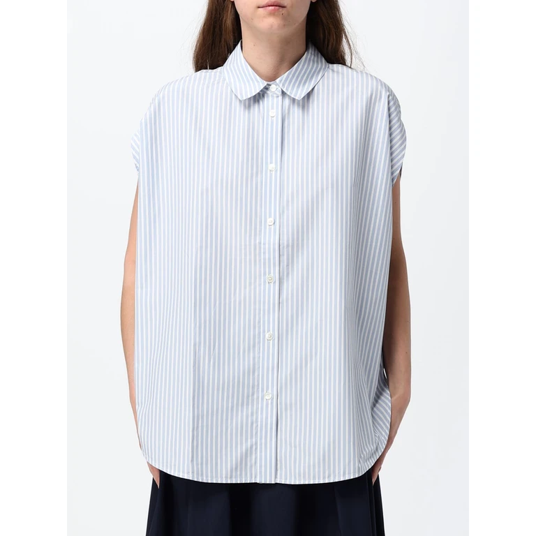 Shirt Woman color Gnawed Blue (CFWWSI2021FRUT537831199)