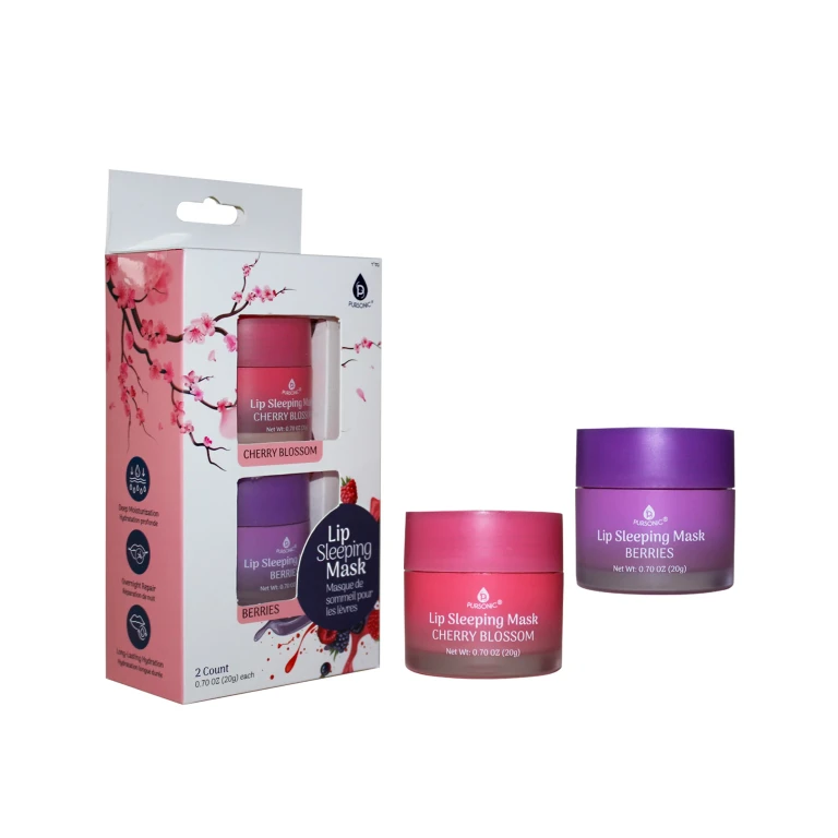 Lip Sleeping Mask 2 Pack- Cherry Blossom & Berries