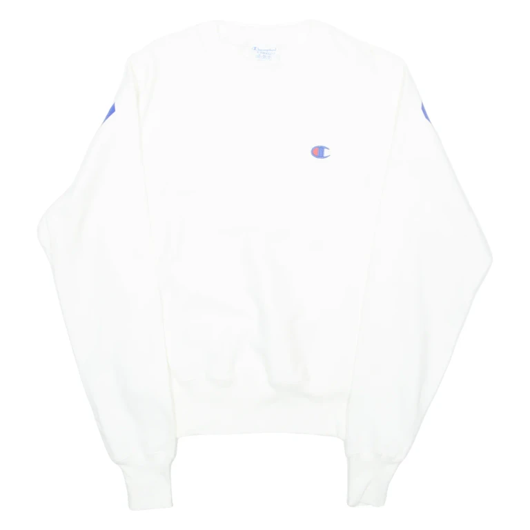 CHAMPION REVERSE WEAVE Womens Sweatshirt White XS