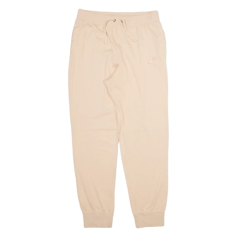 NIKE Womens Joggers Brown Tapered S W32 L27