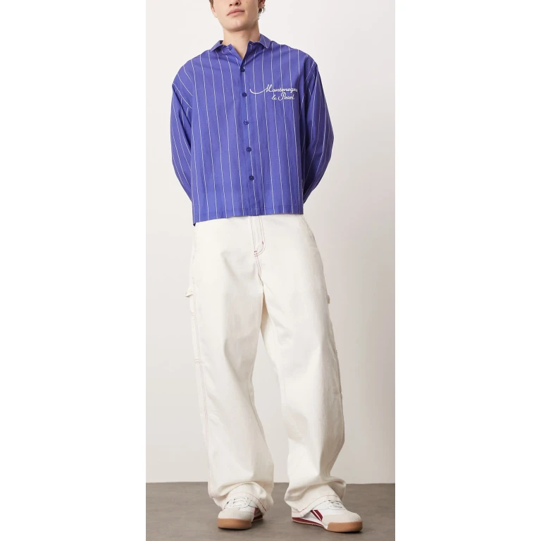Men's Carpenter Denim Trousers Loose Fit