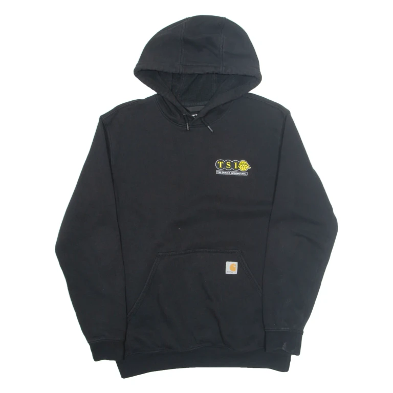 CARHARTT Loose Fit Workwear Mens Black Hoodie M