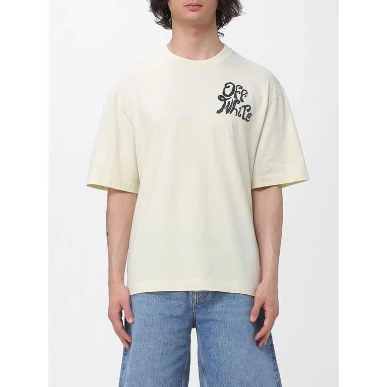 OFF-WHITE T-Shirt Men color White (44MAA120S26J00M331)