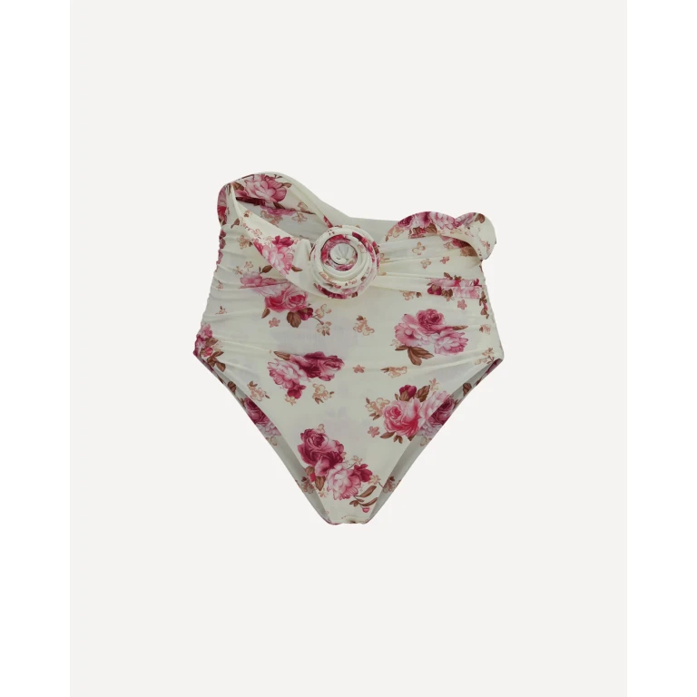 Shaping floral-print Bikini Bottom Female 36