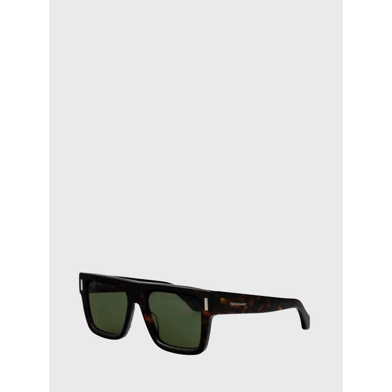 Rectangular Acetate Aviator Sunglasses with Logo (SF2063SE242)