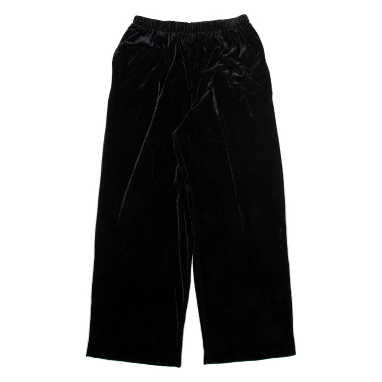 IVY Womens Trousers Black Relaxed Straight W26 L30