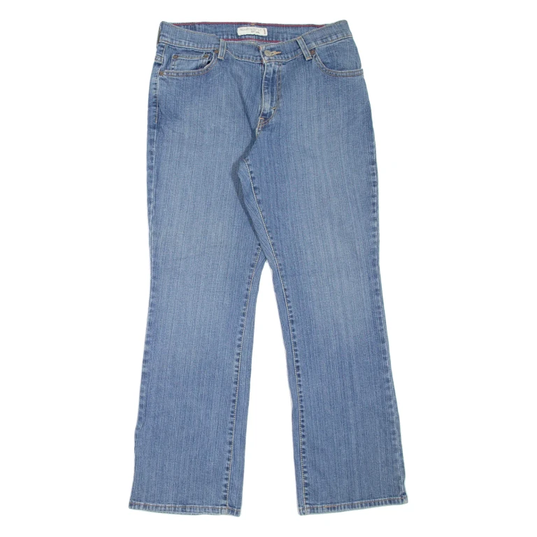 LEVI'S 550 Womens Jeans Blue Regular Bootcut Stone Wash W29 L29
