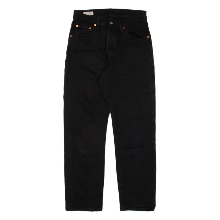 LEVI'S 501 BIG E Jeans Womens Blue Regular Straight W25 L26