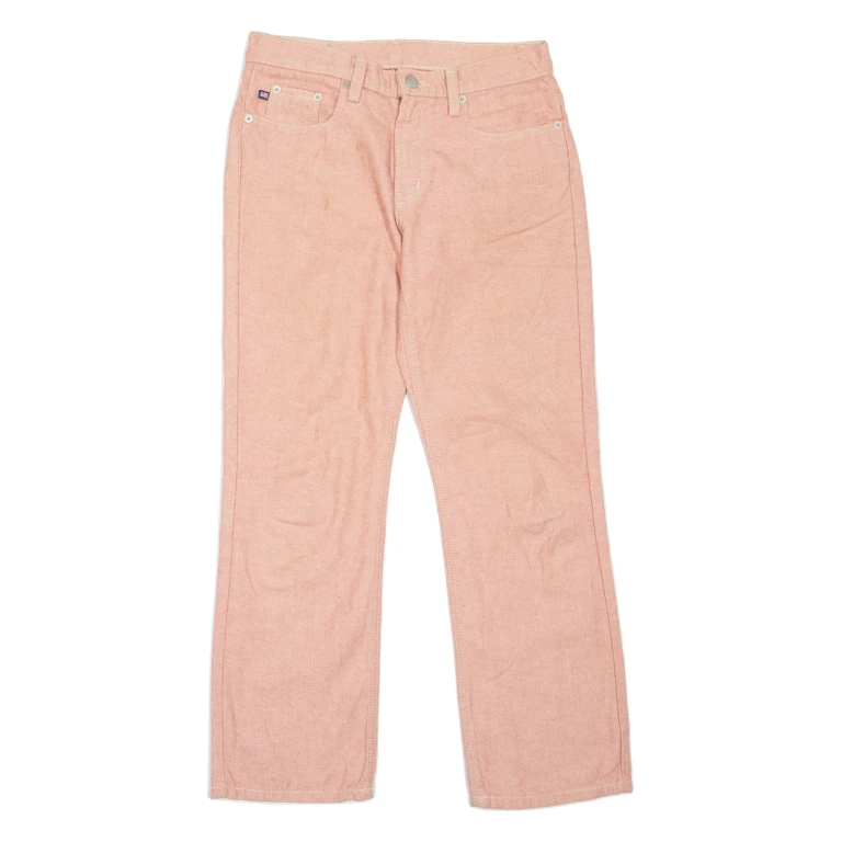 RALPH LAUREN POLO JEANS COMPANY Womens Jeans Pink Regular Straight W29 L28