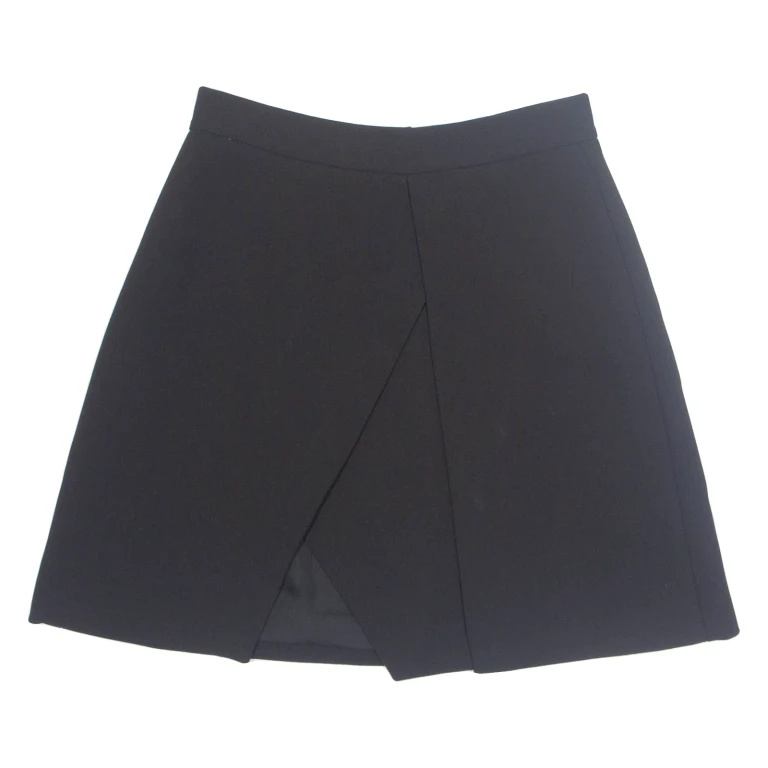 WHISTLES Womens A-Line Skirt Black Short UK 10